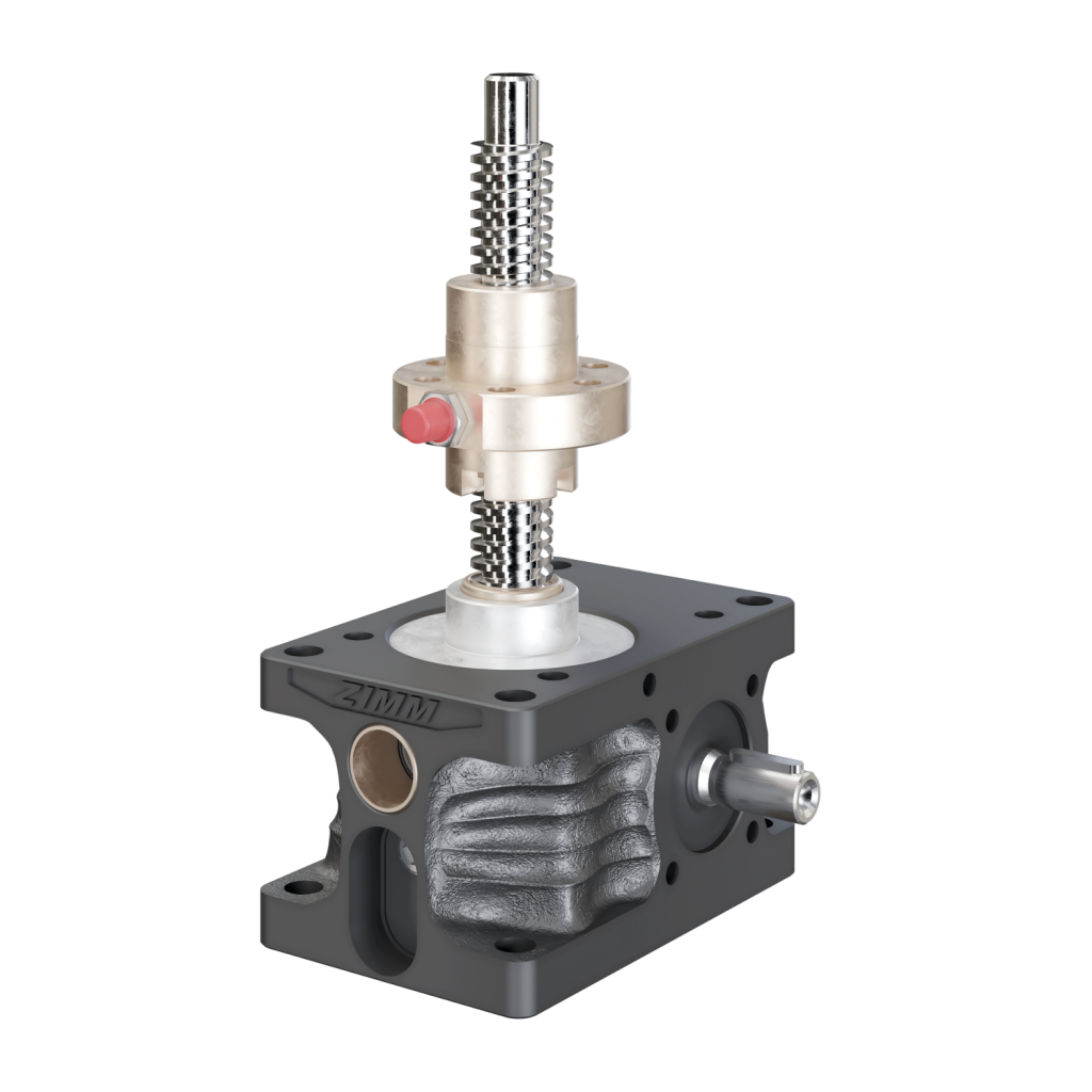 5kN-18x4-R-Trapezgewinde | ZE-Serie | Hubgetriebe | ZIMM