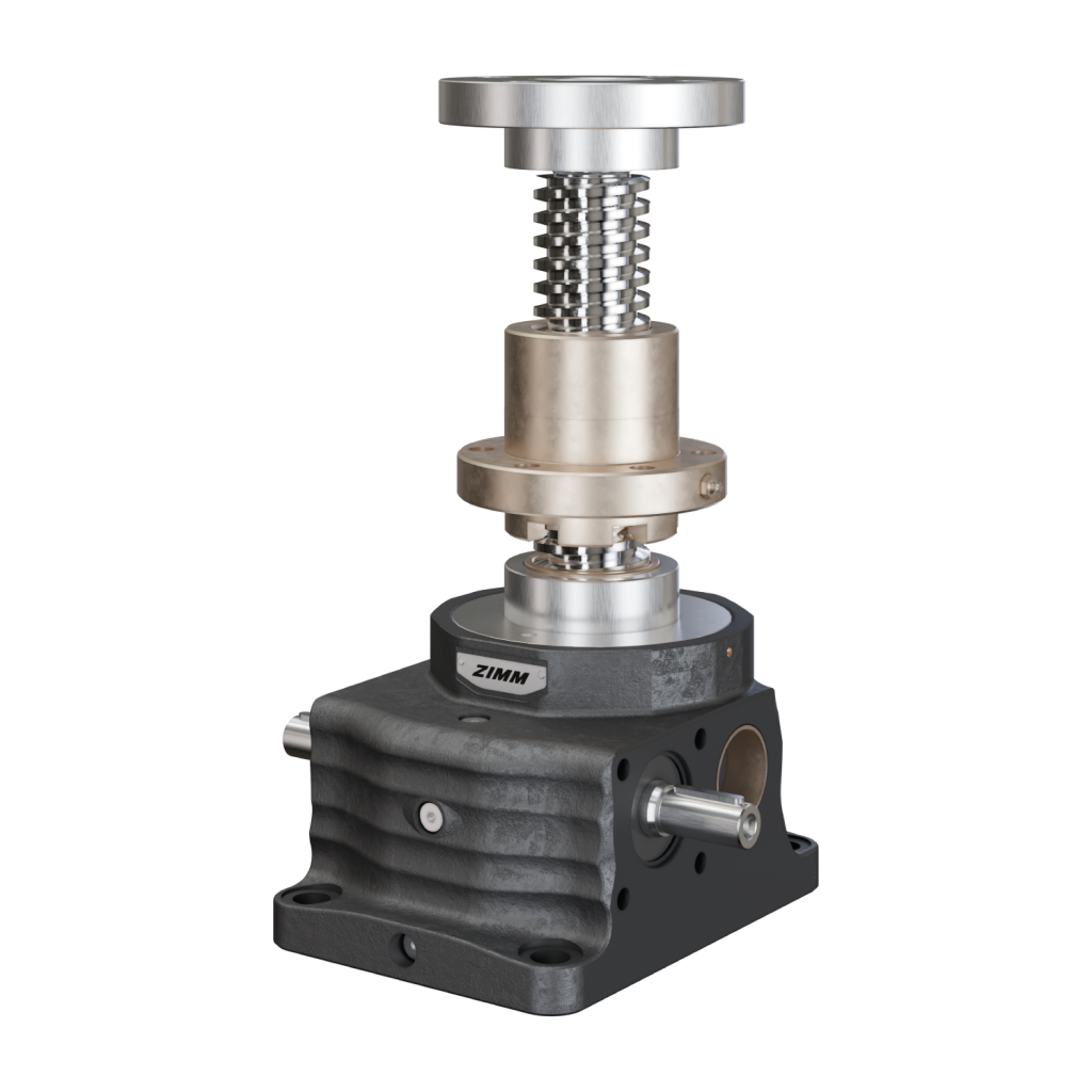 250kN-80x16-R-Trapezgewinde | ZE-Serie | Hubgetriebe | ZIMM