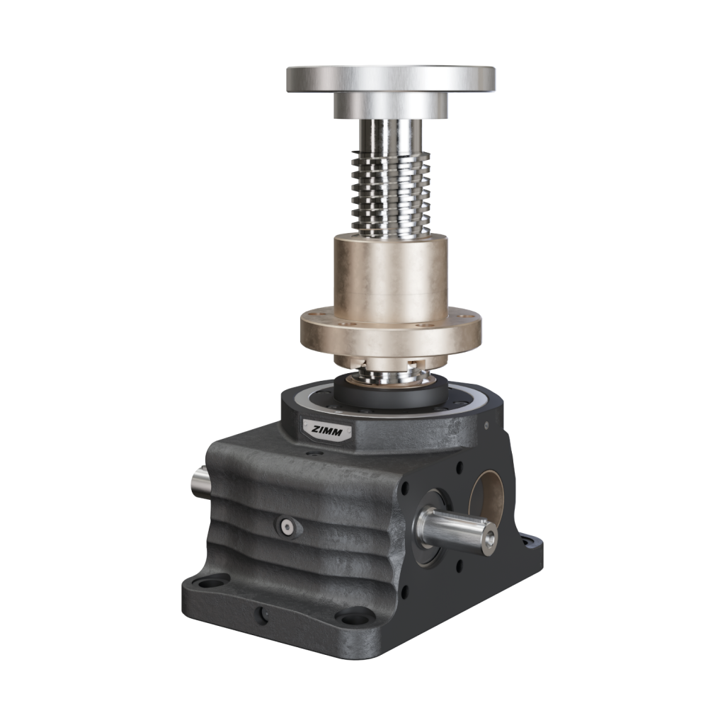 350kN-100x16-R-Trapezgewinde | ZE-Serie | Hubgetriebe | ZIMM