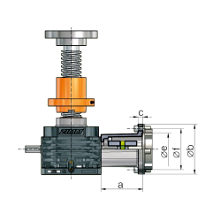 Motorflansch 2,5 - 1000 kN | ZIMM