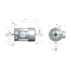 Drehstrommotoren AC | B14B | ZIMM