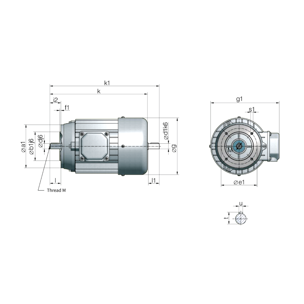 Drehstrommotoren AC | B14C | ZIMM