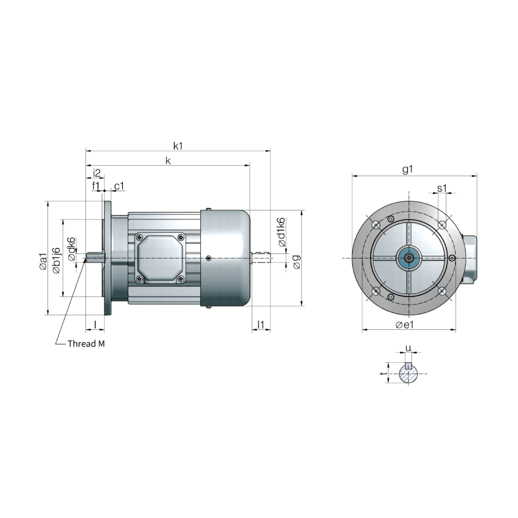 Drehstrommotoren AC | B5 | ZIMM