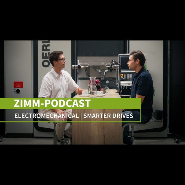 Elektromechanische Antriebslösungen als Alternative zu Hydraulik und Pneumatik | ZIMM